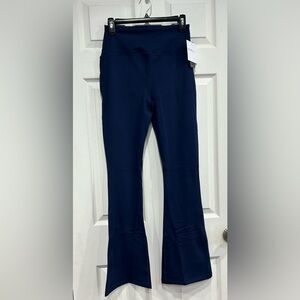 Beyond Yoga Women's XL POWERBEYOND Strive Bootcut Pant After Dark Navy NWT